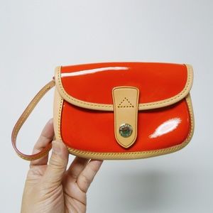 Dooney & Bourke patent leather mini wristlet